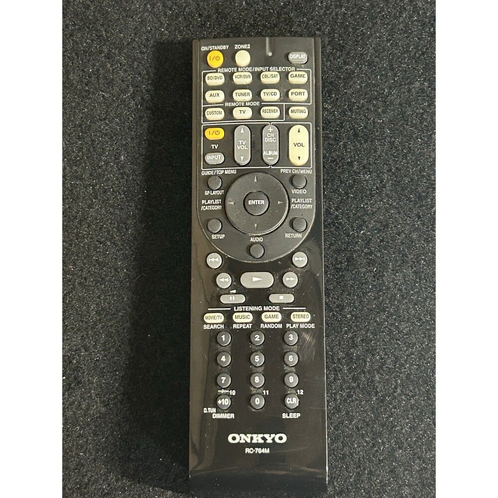 Onkyo RC-764M Remote Control OEM - Tested & Working B-8
